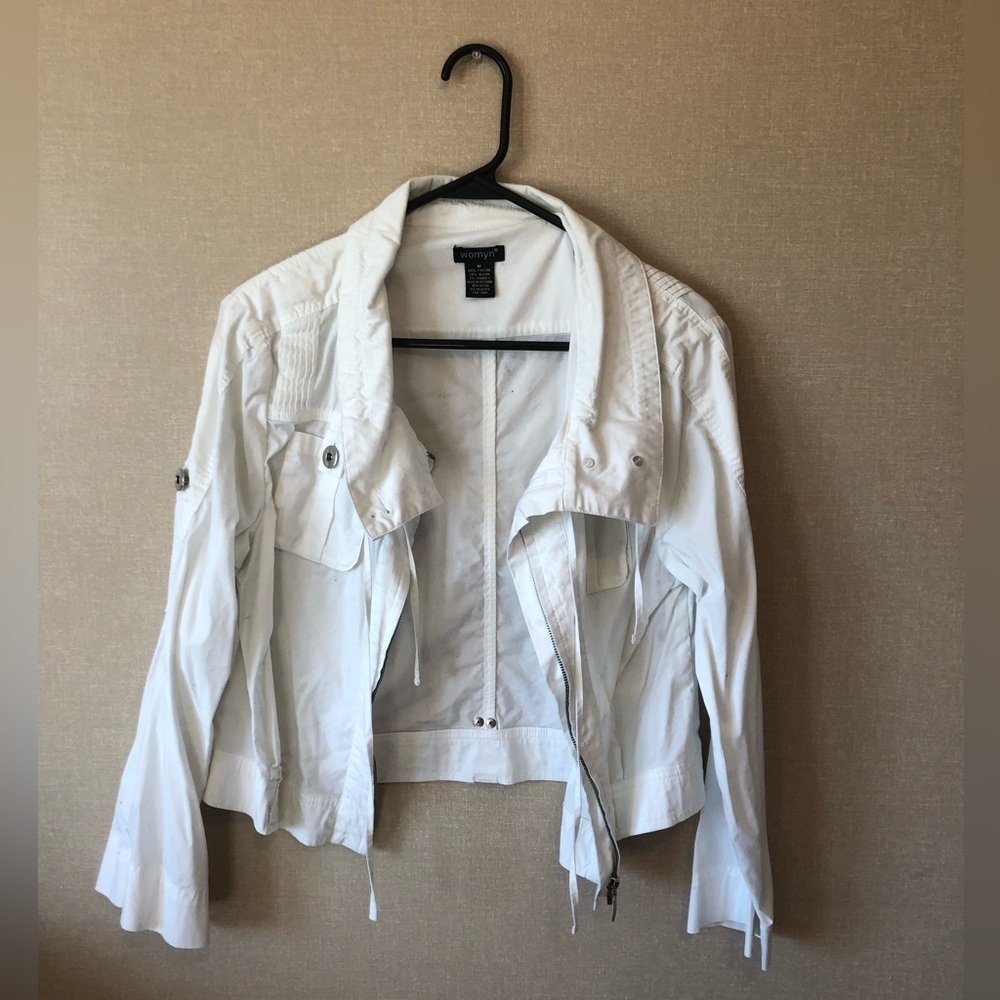 White Womyn Jacket